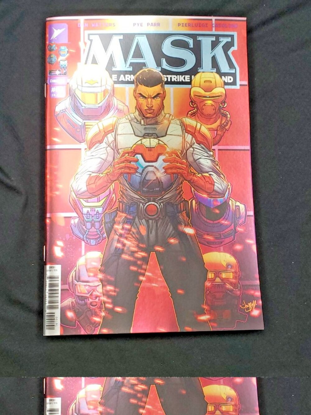 MASK #1 – Prestige 1:100 Jonboy Meyers Foil Incentive & Bonus Blind Bag Set - Picture 8 of 8